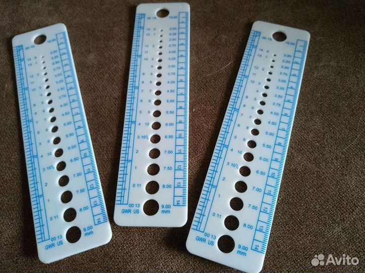 Спицы для вязания. Наличие в описании