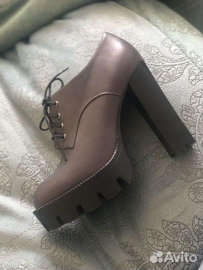 Ботильоны женские натуральная кожа