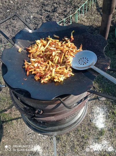 Сковорода из диска бороны (садж)