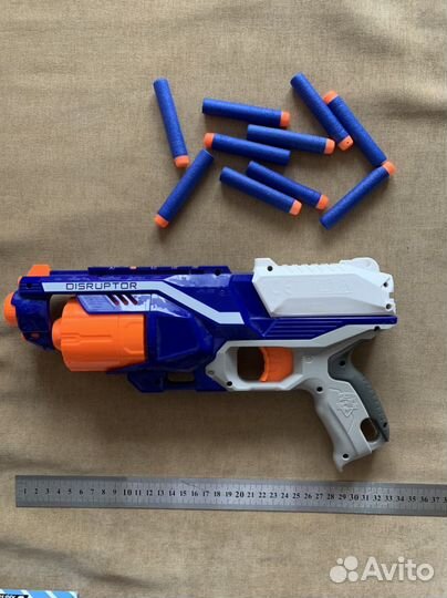 Игровой бластер nerf elite disruptor