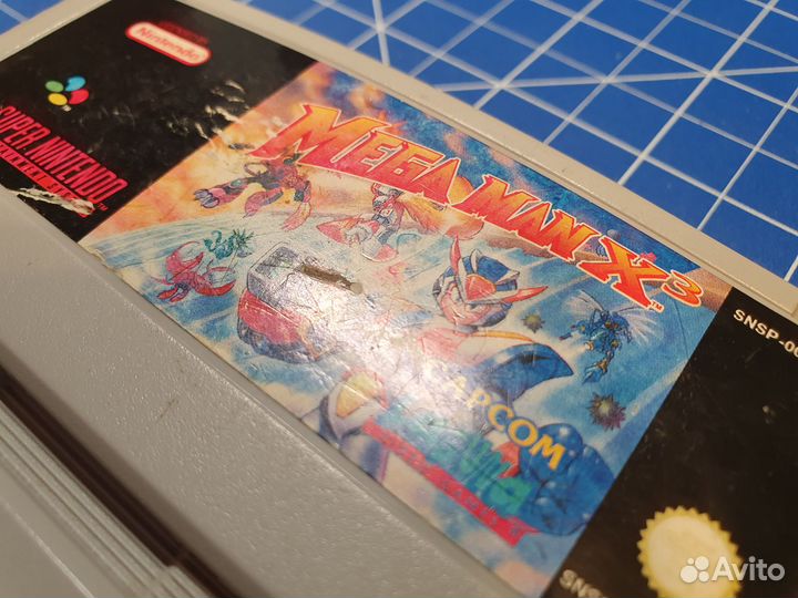 Snes MegaMan X3 PAL оригинал + бокс/инстр. неориг