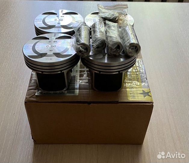 Комплект поршни Opel 1.6