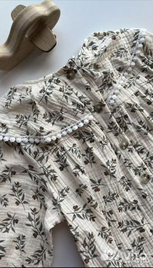 Платье для девочки 98 летнее из муслина