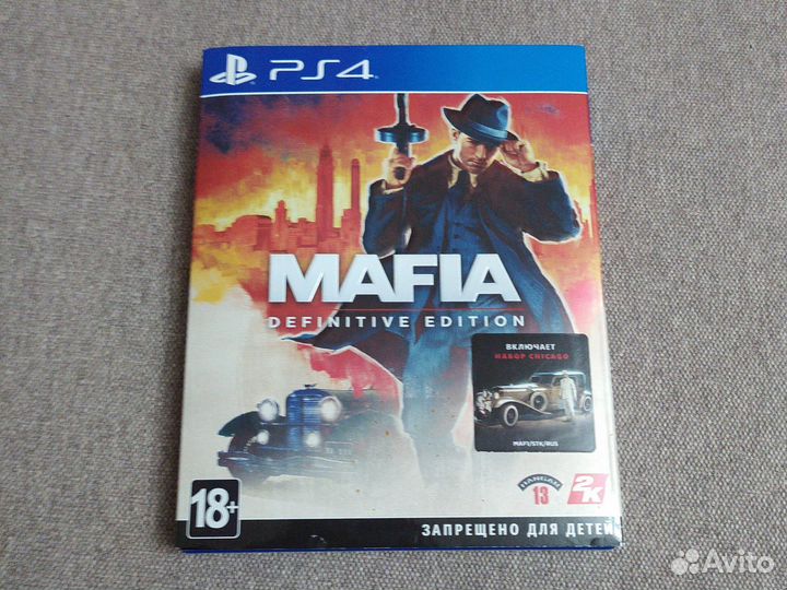 Игра для приставки ps4 Mafia Definitive Edition