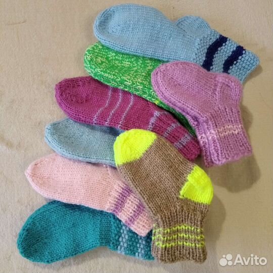 Носочки связаны из шести