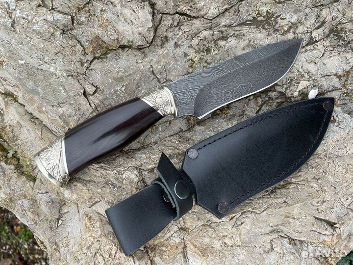 Нож Сулак из дамаска