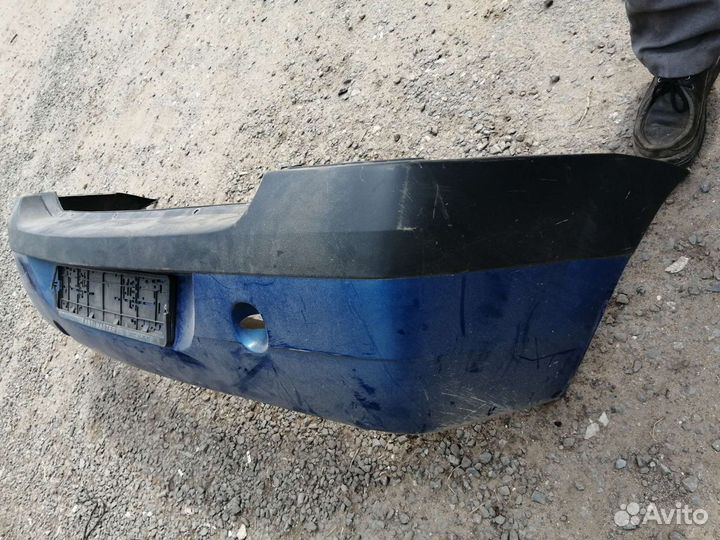 Бампер задний Renault Logan, оригинал