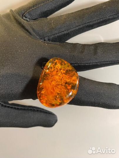 Янтарь кольцо