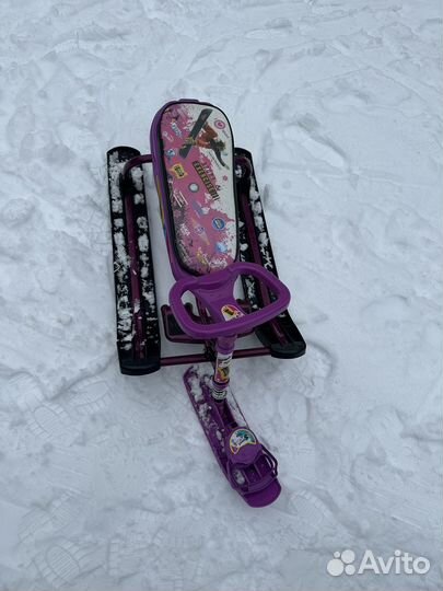 Детский снегокат бу