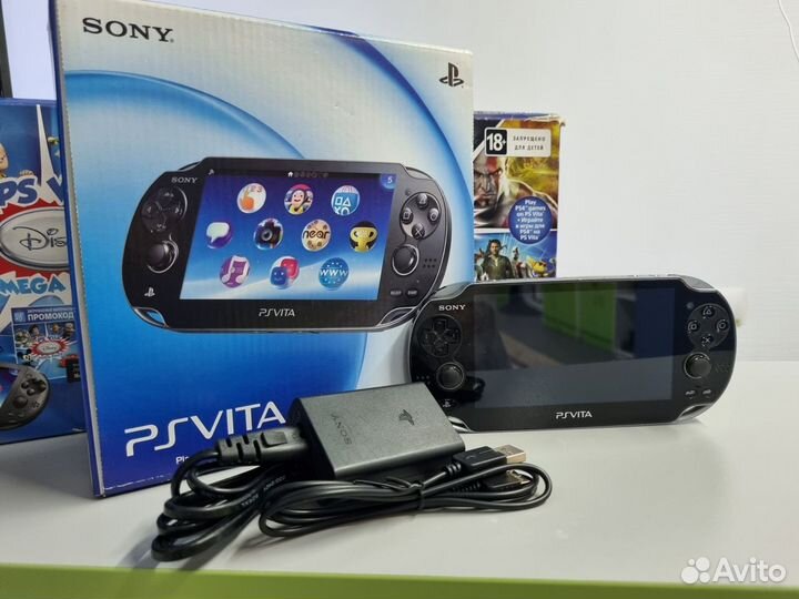 Прошитые PlayStation Vita Fat/Slim 128gb