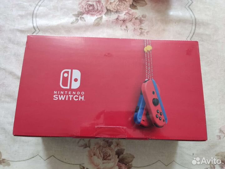 Nintendo Switch V2 Mario Red&Blue Limited Edition