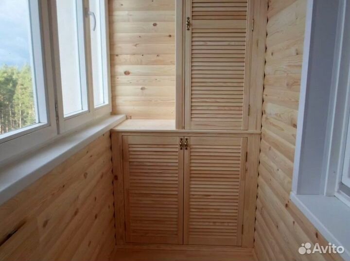 Шкаф на балкон доставка установка