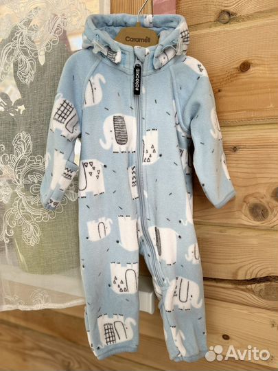 Флисовый комбинезон 62