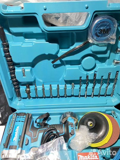 Аккумуляторная дрель шуруповерт makita