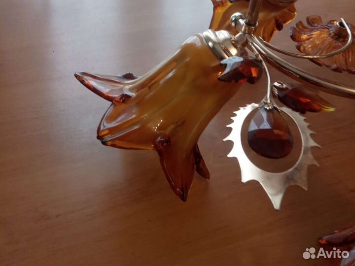 Люстра потолочная бу