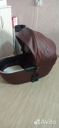 Детская коляска Rant Aura S Line 2 в 1, эко-кожа