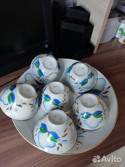 Блюдо и 6 пиал