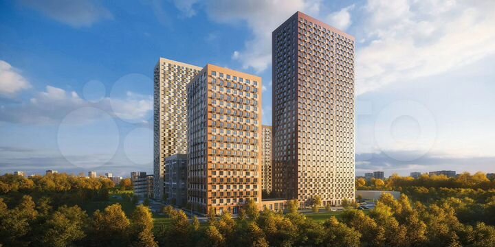 Квартира-студия, 23,8 м², 27/33 эт.