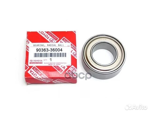 Подшипник ступицы колеса пер 90363A0004 toyota