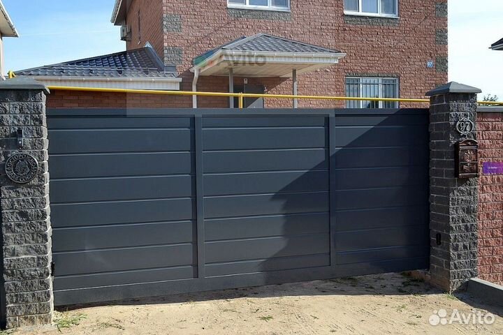 Раздвижные ворота