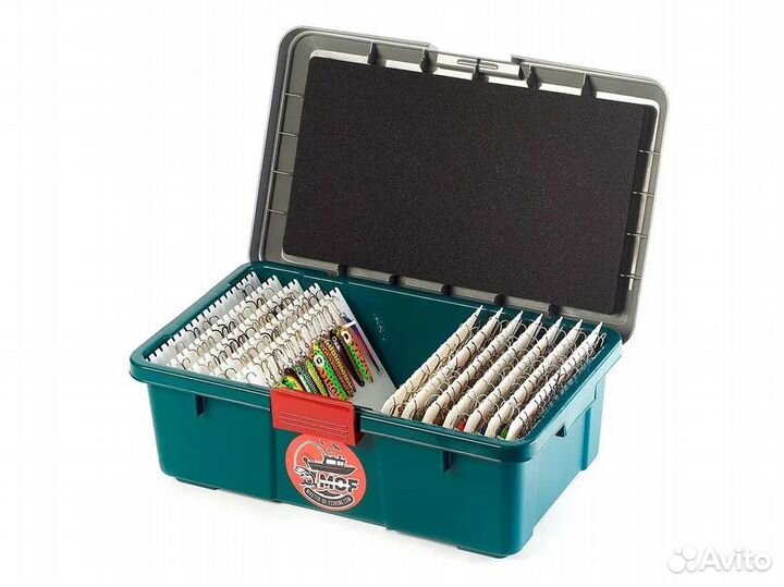 Рыболовный ящик для воблеров со слайдерами