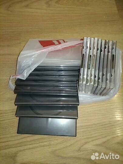 Новая сумка и боксы для CD/DVD дисков
