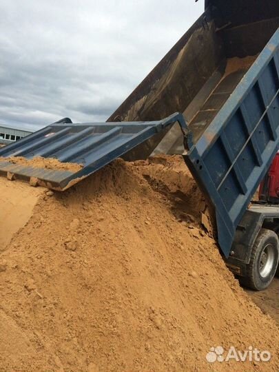 Песок с доставкой 30 тонн