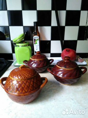 Керамические горшки для запекания