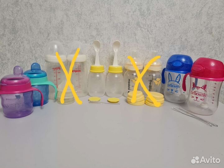 Поильники dr.brown's, avent