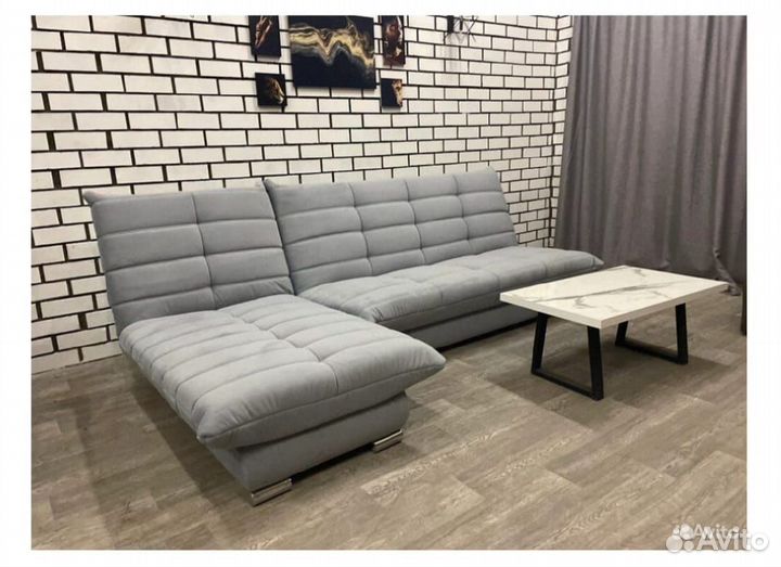 Диван Сноуден с оттоманкой Veluta LUX 12