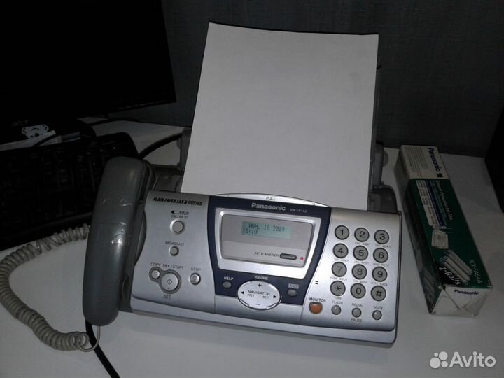 Факс телефон панасоник на лист А4 (обмен доставка)