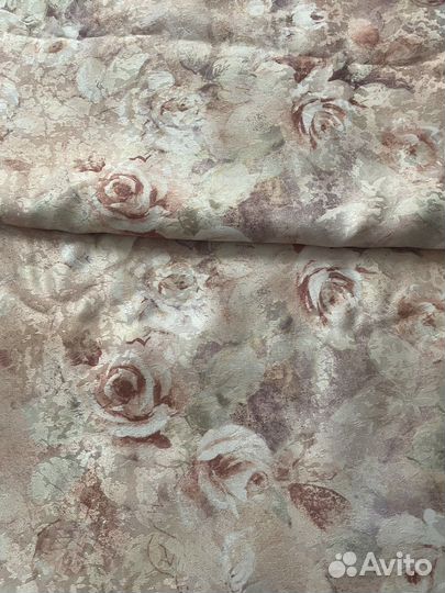 Отрез ткани шелк натуральный