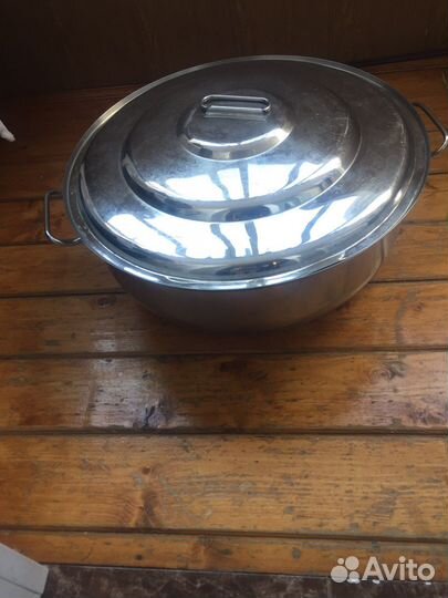 Кастрюля из нержавейки 30 литров