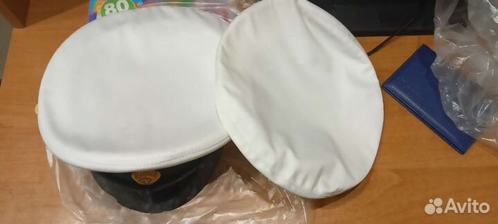 Фуражка офисная белая