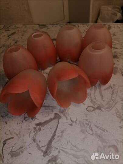 Плафоны для люстры стеклянные