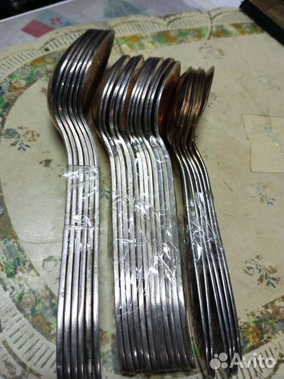 Новые ложки-мельхиор