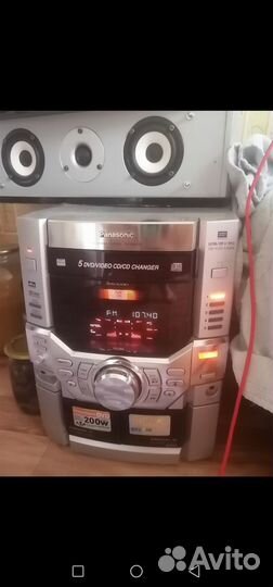 Музыкальный центр panasonic