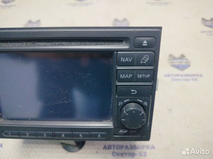 Магнитола Nissan Qashqai J10