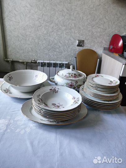Столовый сервиз чехословакия