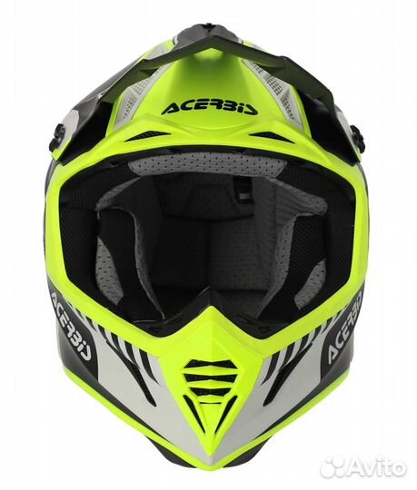 Мотошлем Acerbis X-track mips ellow Fluo 2023