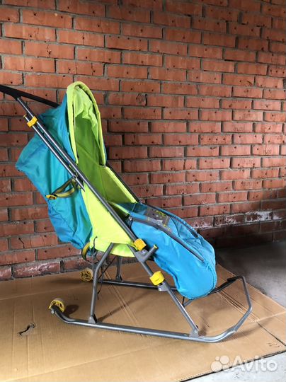 Коляска санки Nika