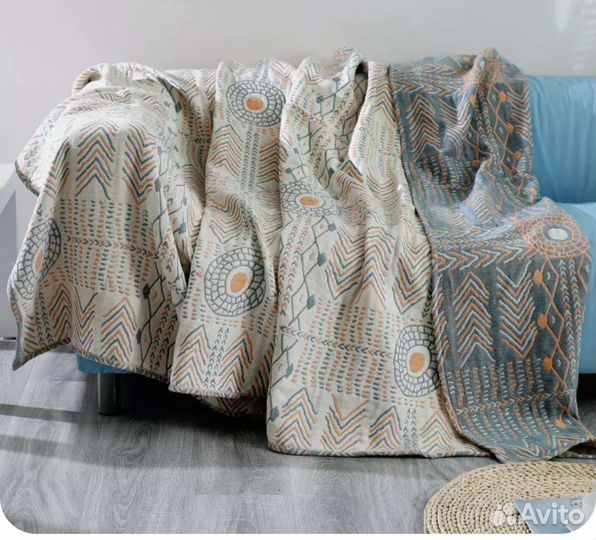 Покрывало скандинавский стиль (стиль IKEA)