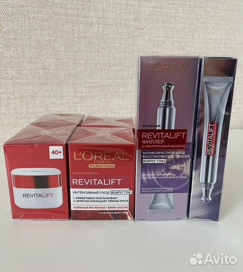 Крем против морщин для век Revitalift филлер