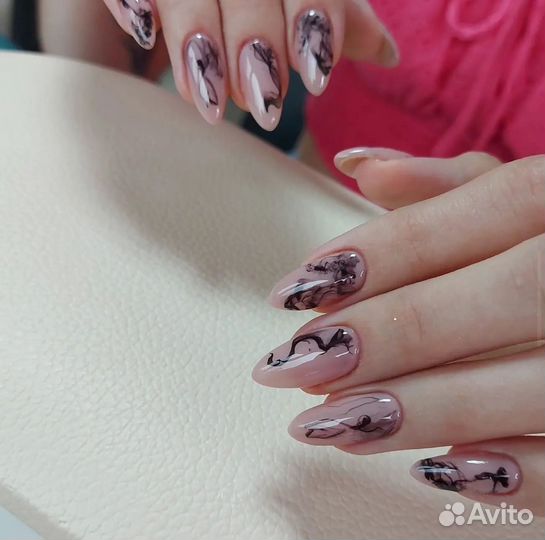 Маникюр шеллак shellac