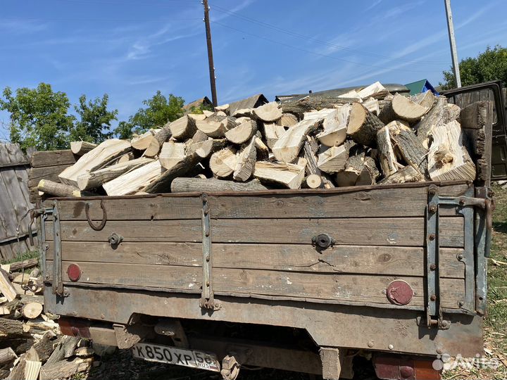 Продам дрова колотые и кругляк