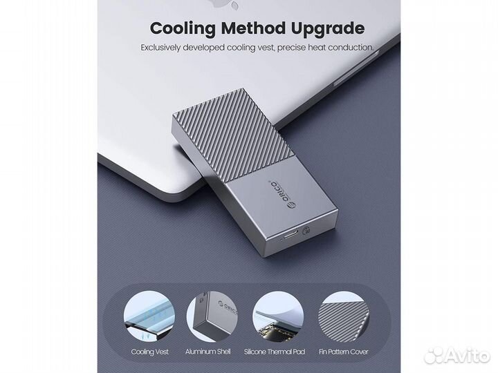 Orico 40 Гбит/с Thunderbolt 3/4/USB корпус для SSD