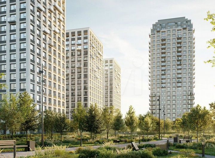 Квартира-студия, 35,4 м², 21/25 эт.