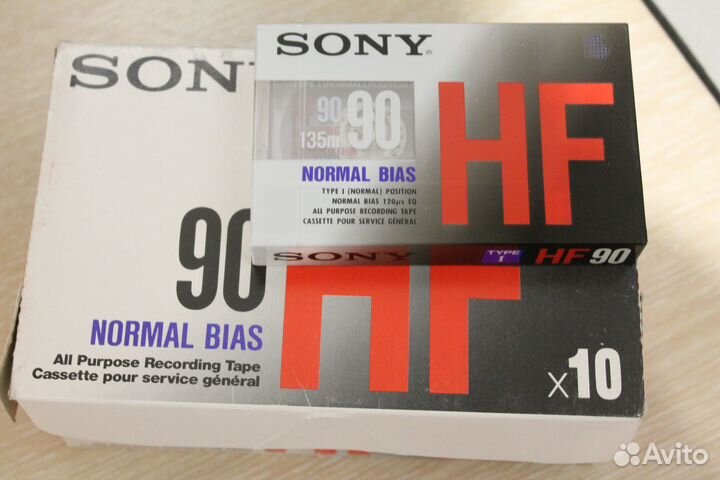 Sony HF 90 аудиокассеты