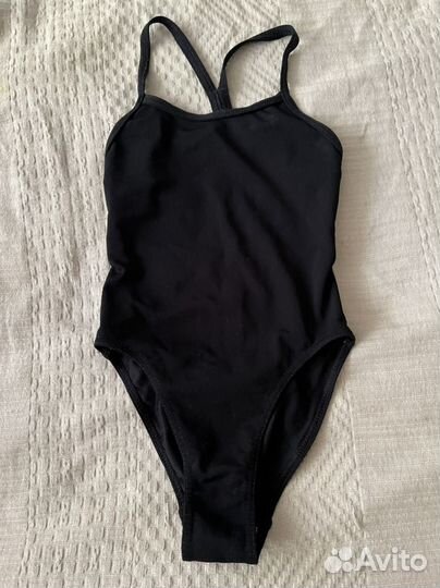 Купальник черный синхронное плавание