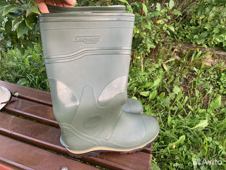 Сапоги резиновые мужские новые р.42